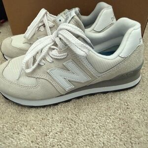 New Balance Women's Off-White Sneakers